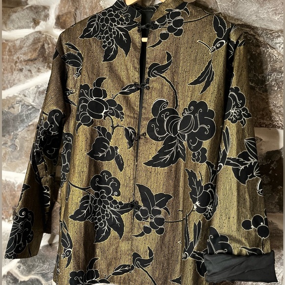 Flower, Bird Print Jacket - Picture 2 of 4